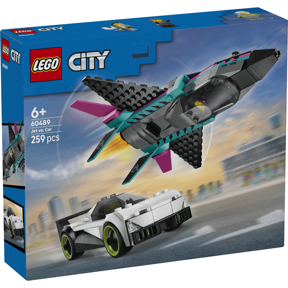 Lego City Jet and Car Chase Set